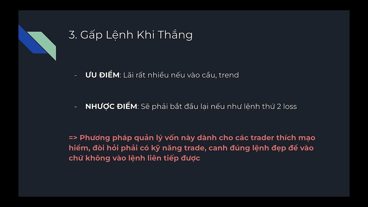 Những Phương Pháp QUẢN LÝ VỐN Hiệu Quả Nhất Trong BO Fastfi - Phương Pháp Cuối Cùng Sẽ Giúp AE Về Bờ