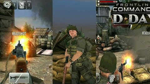 Frontline Commando  D - Day - iPhone / Android/ iPad - Gameplay  4k+HD      #DDay