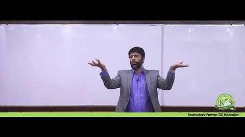 KnS I CA   CAF 8 I A A I Basic Concepts I Sir M  Sajid Kapadia I Lecture 1