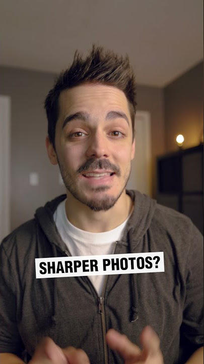How to take SHARPER Photos!