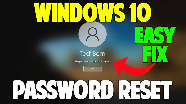 How to Reset Your Windows 10 Password - EASY METHOD