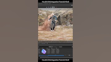 Disintegration - Houdini Hindi Tutorial - The Beginning [English Sub] #sidefxhoudini #breakdown #vfx