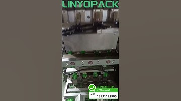 Automatic 4 lane Sachet Multilane Packing Machine #packingmachine