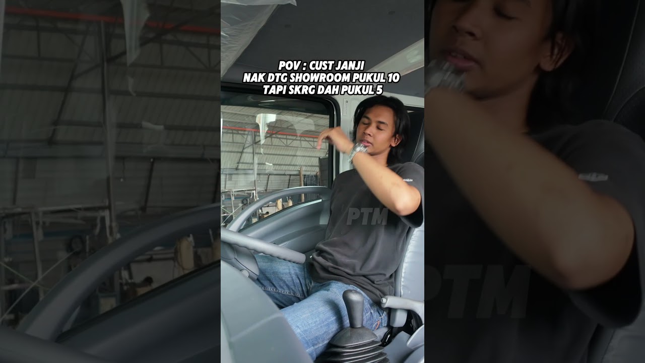 POV: Customer promised to arrive at the showroom at 10 AM, but now it's already 5 PM.