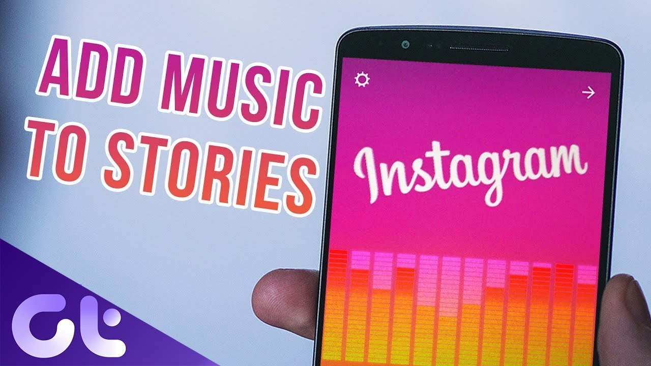How to Add Background Music to Instagram Stories | Guiding Tech - YouTube
