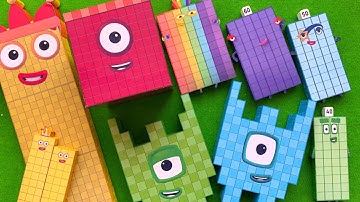 Looking for Numberblocks NEW 1100 780 Puzzle Tetris Shape | ASMR chirping of birds