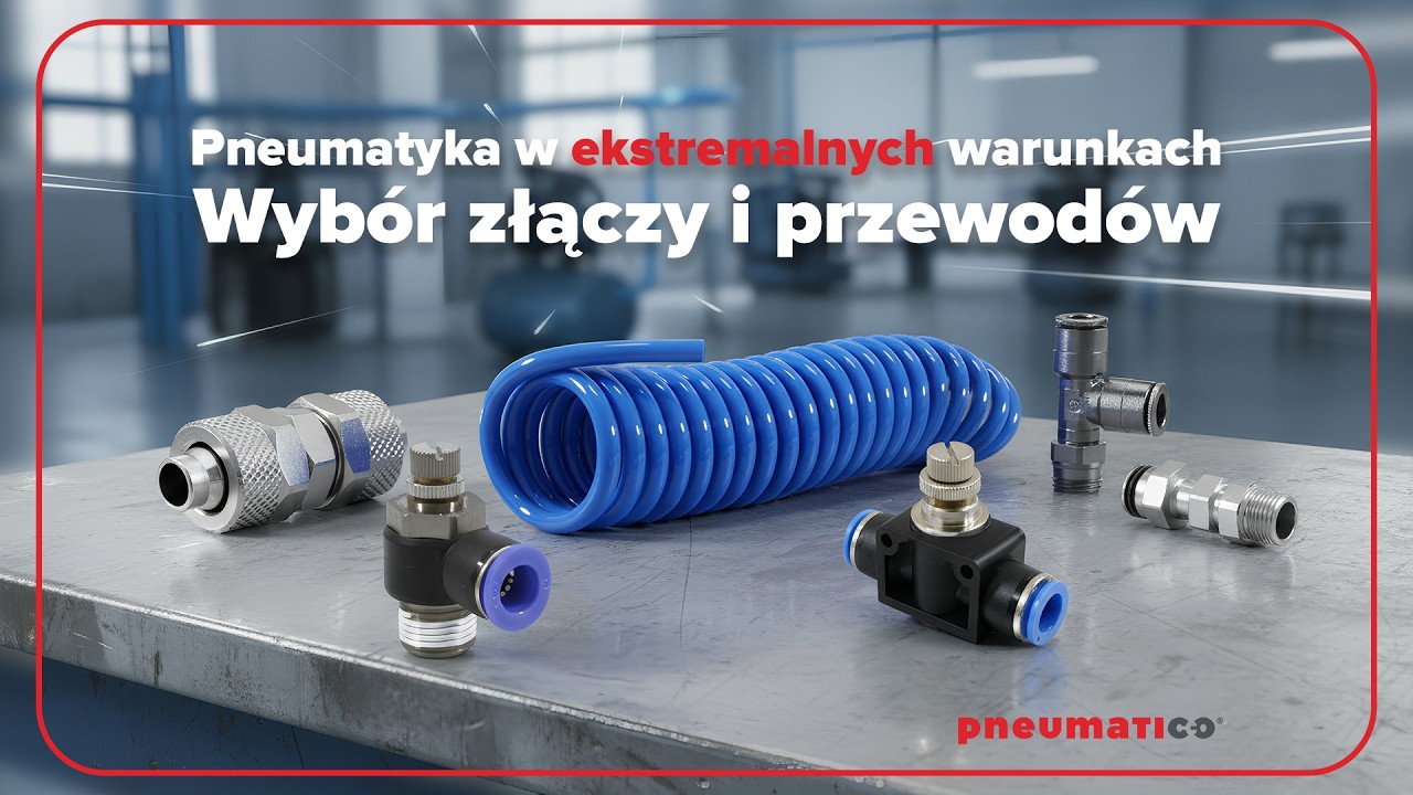 Specyfikacja techniczna złączy wtykowych i przewodów kalibrowanych w pneumatyce