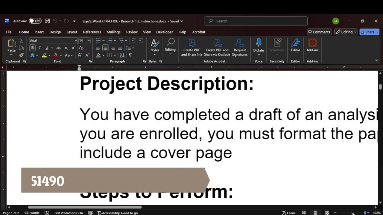 Exp22_Word_Ch04_HOE - Research 1.2 | Exp22 Word Ch04 HOE Research 1 2