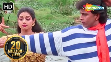 Guru Guru Aa Jao Guru | Waqt Ki Awaz (1988) | Mithun Chakraborty, Sridevi | Kishore Kumar Hit Songs