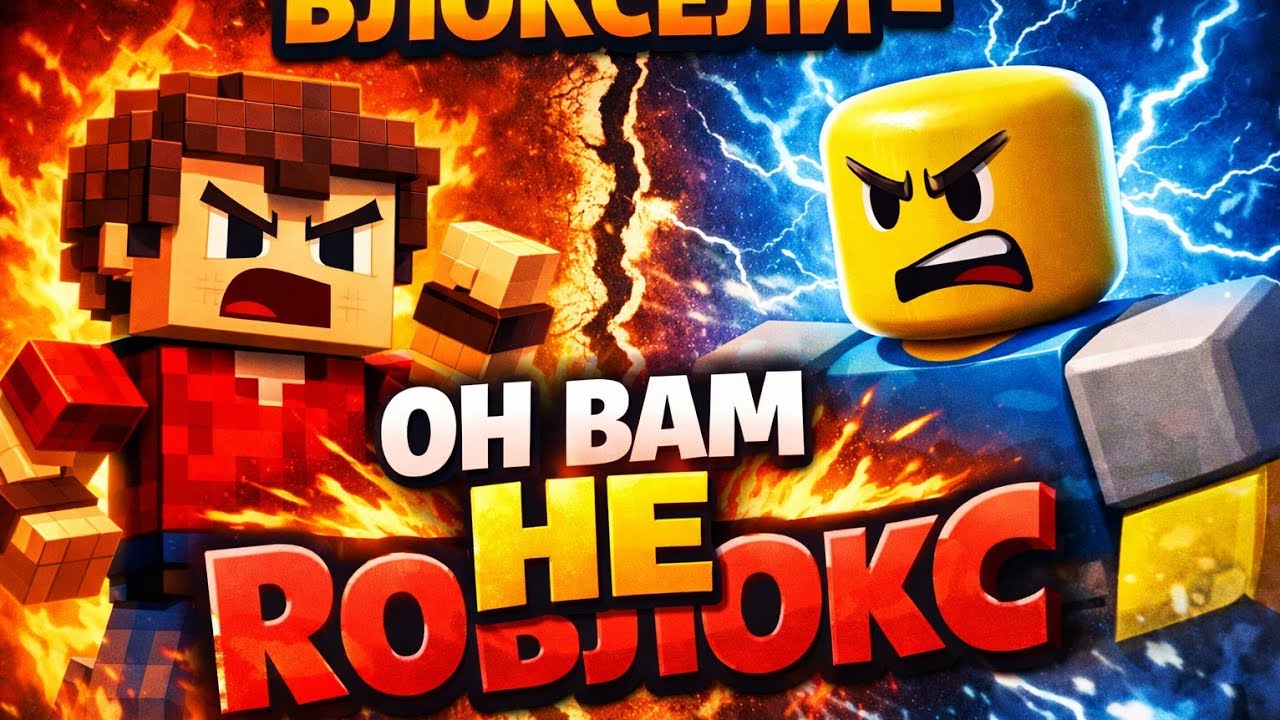БЛОКСЕЛИ- ОН ВАМ НЕ РОБЛОКС