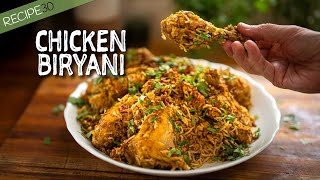 Homemade Spicy Chicken Biryani