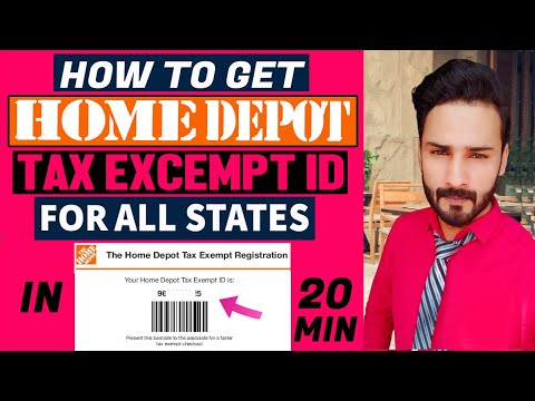 How to get Home Depot Tax Exempt ID in 20 minutes | How To Get Home Depot Tax Exemption