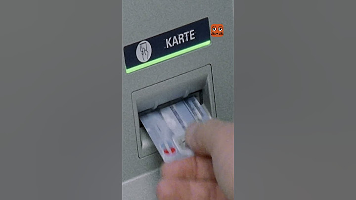 Wie kommt das Geld aus dem Automaten? #shorts | DieMaus | WDR