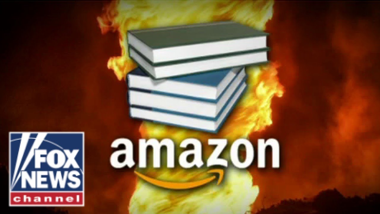 Tucker Carlson rips Amazon’s modern-day book burning