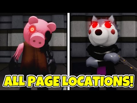 How to UNLOCK INFECTED WILLOW & DISTORTED PIGGY + ALL BOOK 1 & 2 PAGE LOCATIONS in PIGGY! - Roblox