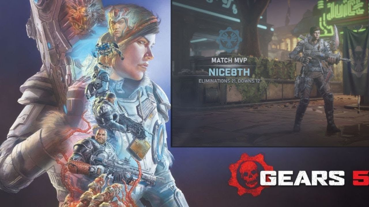 Rookie to MVP//Gears 5 Multiplayer Tech Test Gameplay - First Game ...