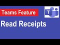 How to Turn Off Read Receipts in Microsoft Teams | Read receipts in Microsoft Teams | #MSTeams