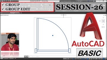 AutoCAD Hindi Session-26 || Group & Group Edit
