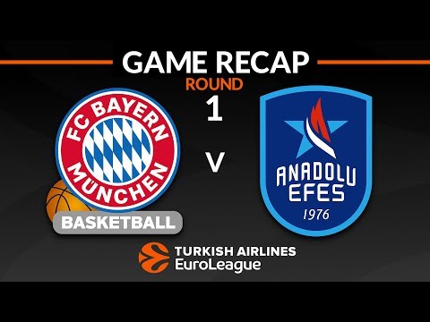 Highlights: FC Bayern Munich - Anadolu Efes Istanbul