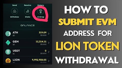 ATHENE APP: LION TOKEN WITHDRAWAL || HOW TO WITHDRAW ATH AND LION TOKEN ON THE ATHENE LAUNCHPAD