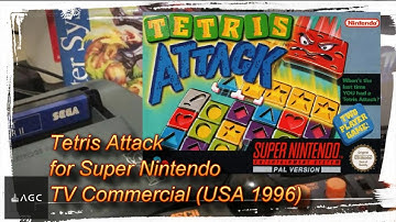 Game Archive - Tetris Attack for Super Nintendo - TV Commercial USA 1996