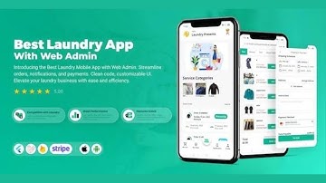 make laundry booking system || Laundry - Flutter App with Admin panel || laundry software free