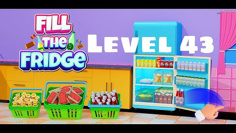 Fill Up Fridge - Level 43 - 100% Accuracy (IOS)