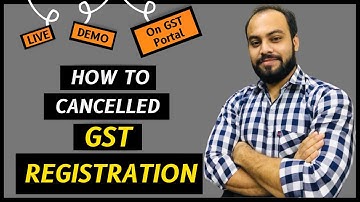 How to Cancelled / Surrender  GST Registration | Live Demo | GST Number Cancel |