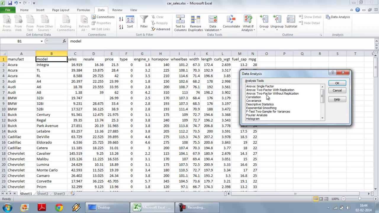 multiple-linear-regression-using-excel-data-analysis-toolpak-youtube