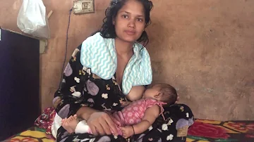 Breastfeeding vlogs || breastfeeding video || mummy and baby