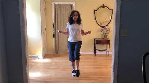 EZ Cake By The Ocean - L3 Line Dance Lesson & Dance Along - Music @ 6:00