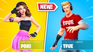 *NEW* Fortnite Streamer skins look AWESOME!