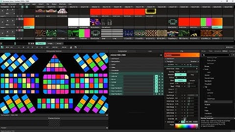 Resolume Arena  Tiler effect How to creat tile in resolume.resolume mai colourful tile kese banaye 🔥