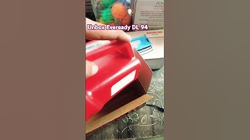 Unbox Eveready DL94 bheemlite #eveready   #torchlight