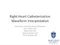 Right Heart Catheterization Waveform Interpretation -- BAVLS