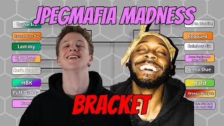 What is JPEGMAFIA&#39;s best song? - JPEGMAFIA Madness Bracket