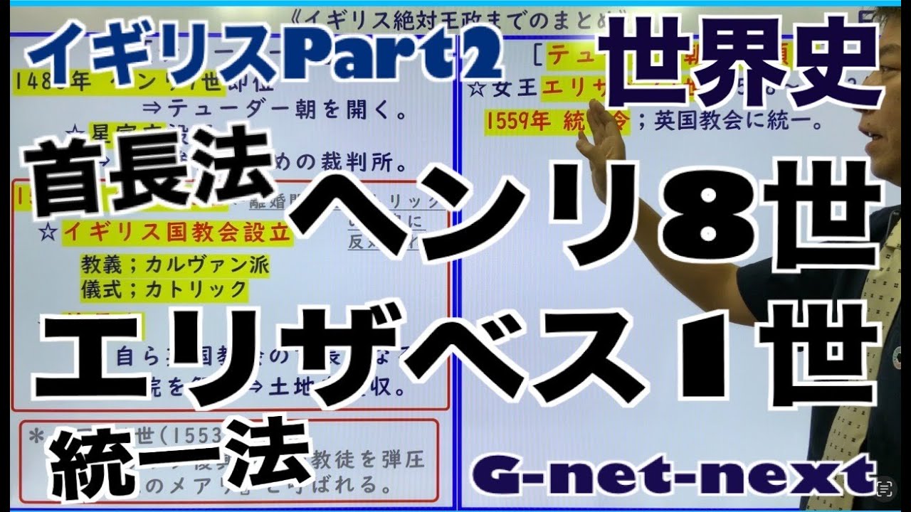 イギリスpart2 ヘンリ8世 / エリザベス1世 YouTube