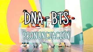 dna bts pronunciacion facil youtube