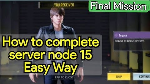 How to complete server node 15 call of duty mobile|CODM|Mr.RDR Gaming