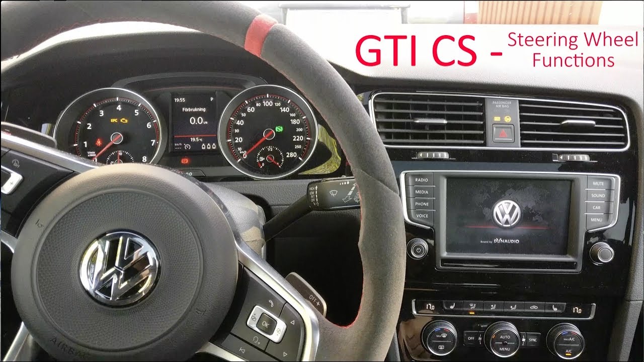 Gti Clubsport Steering Wheel