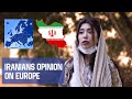 What iranians think about europe and european countries 4k interview