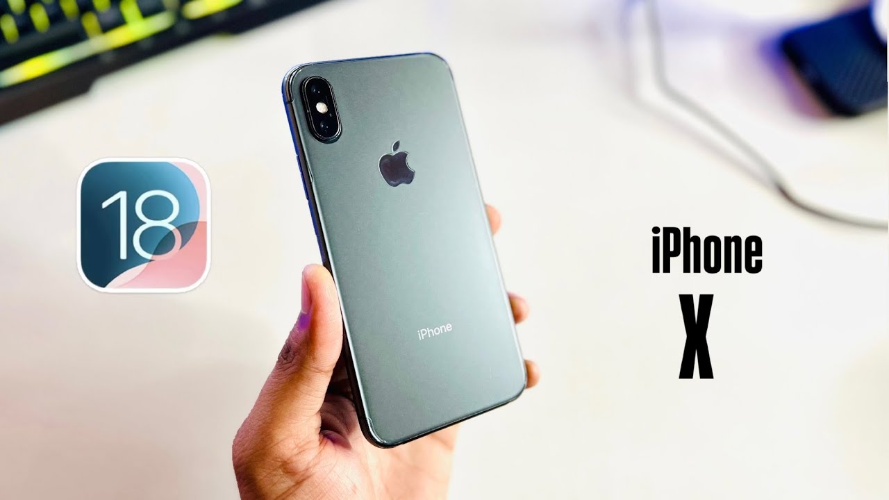 iPhone X New Update iOS 18 - How to update iPhone X on iOS 18 - YouTube