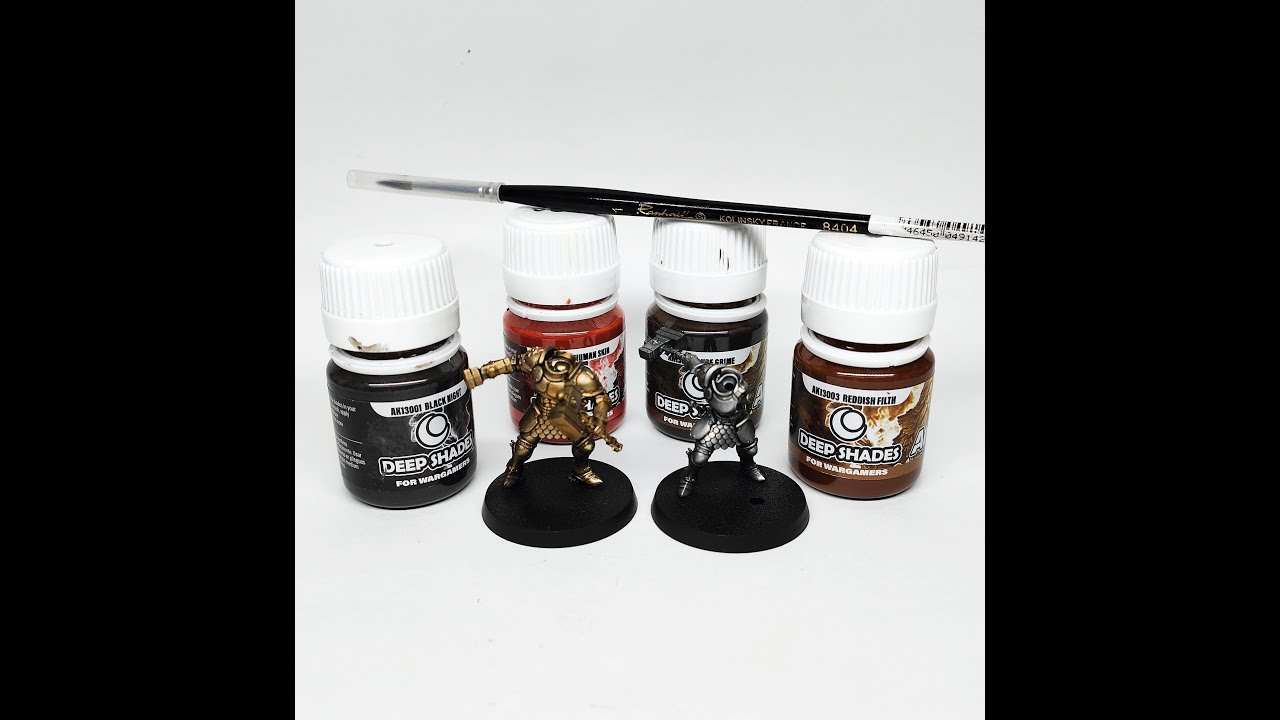 tuto matos: retour sur les deep shades AK mon avis personnel.