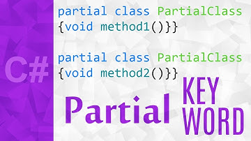 Partial Class in C# 💻 C# Partial Methods & Classes Tutorial
