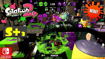 Nintendo Splatoon 2 Custom Hydra Splatling Clam Blitz Gameplay Multiplayer Switch