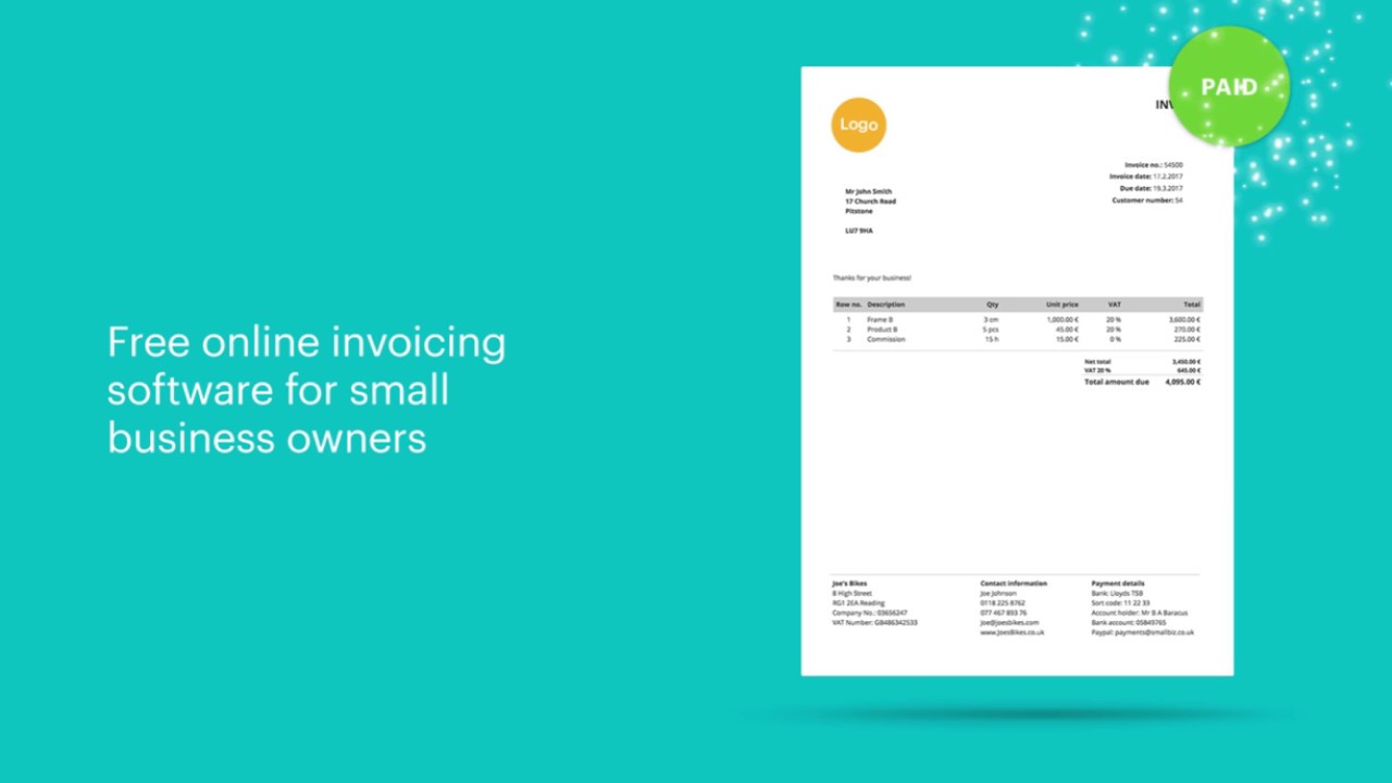 free invoice software zervant youtube
