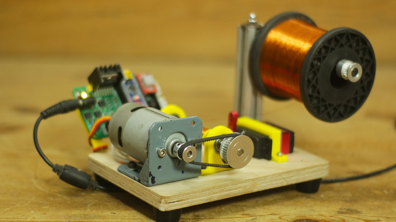 DIY Simple Arduino Based Solenoid Winding Mahcine : 5 Steps - Instructables