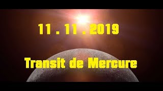 Transit de Mercure : son passage devant le Soleil le 11\/11\/2019 - Images du satellite SDO