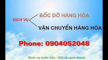 Dịch vụ bốc dỡ hàng hóa tại Hà Nội