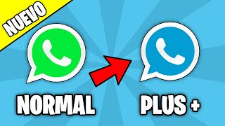 Como CAMBIAR de Whatsapp NORMAL a Whatsapp PLUS ✅ Sin perder CONVERSACIONES 2024